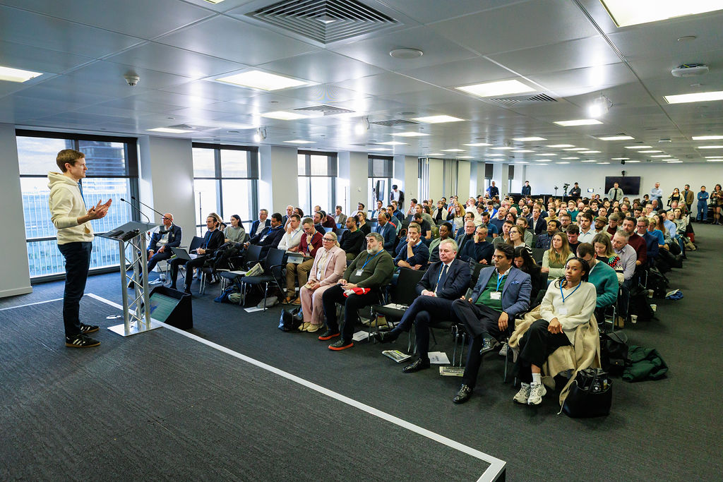 rev London audience at Level39, Canary Wharf