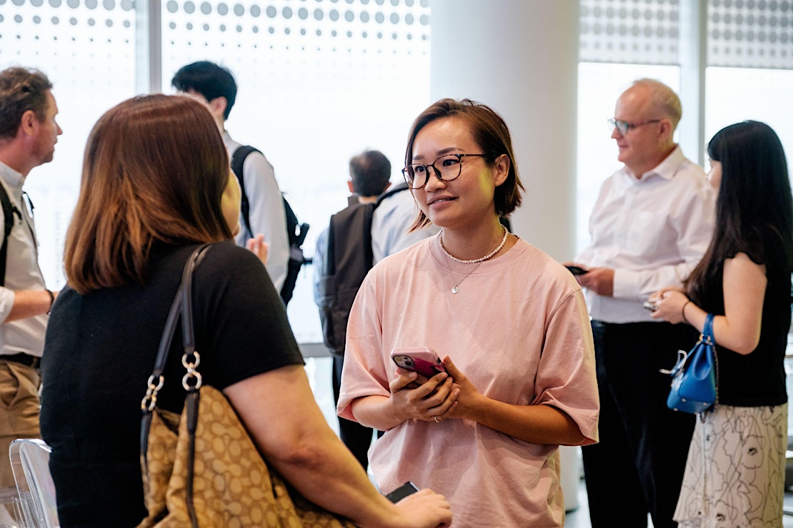 Networking at a rev™ event in Singapore