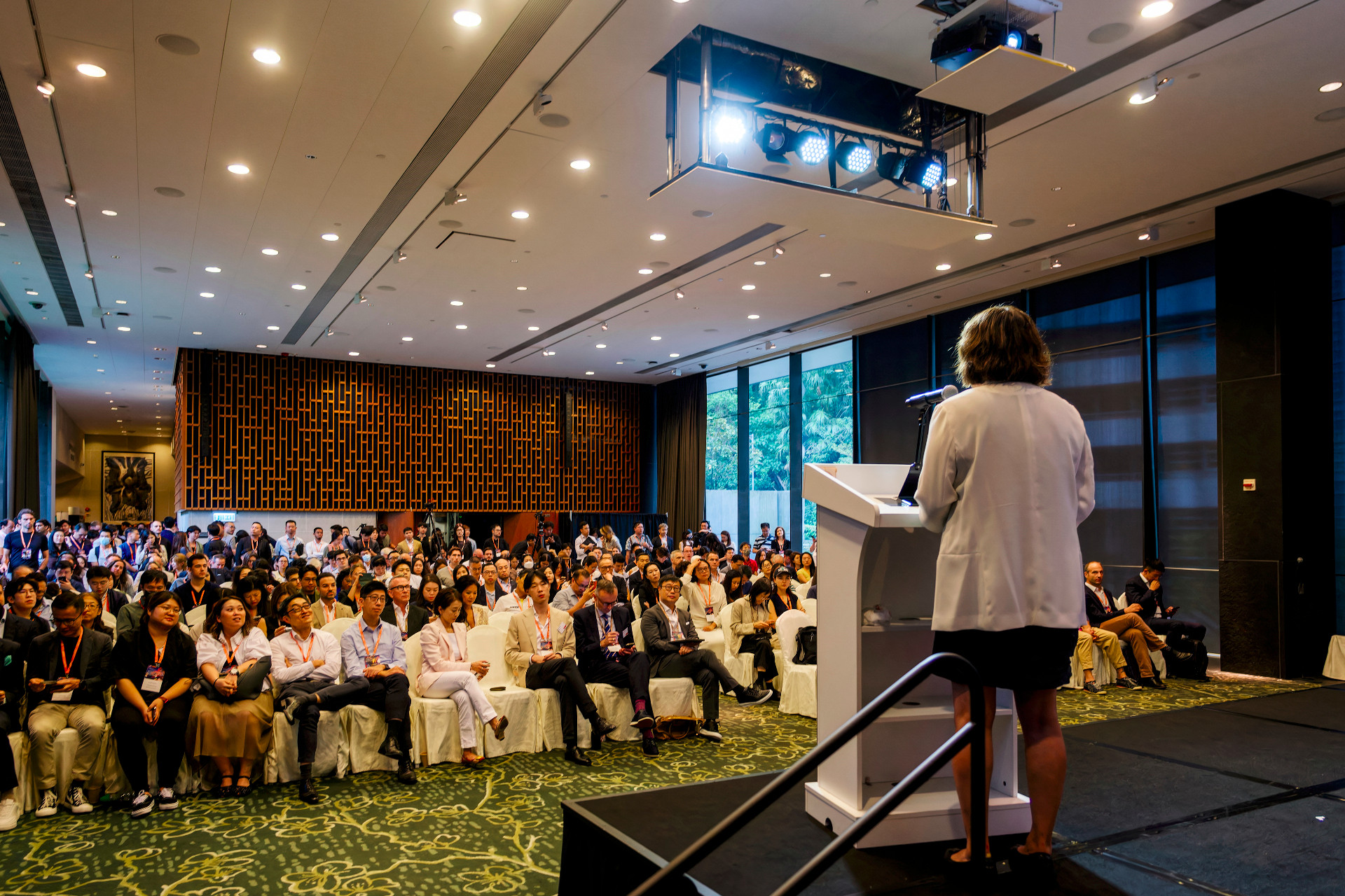 Audience at a Pitchflix event in Singapore